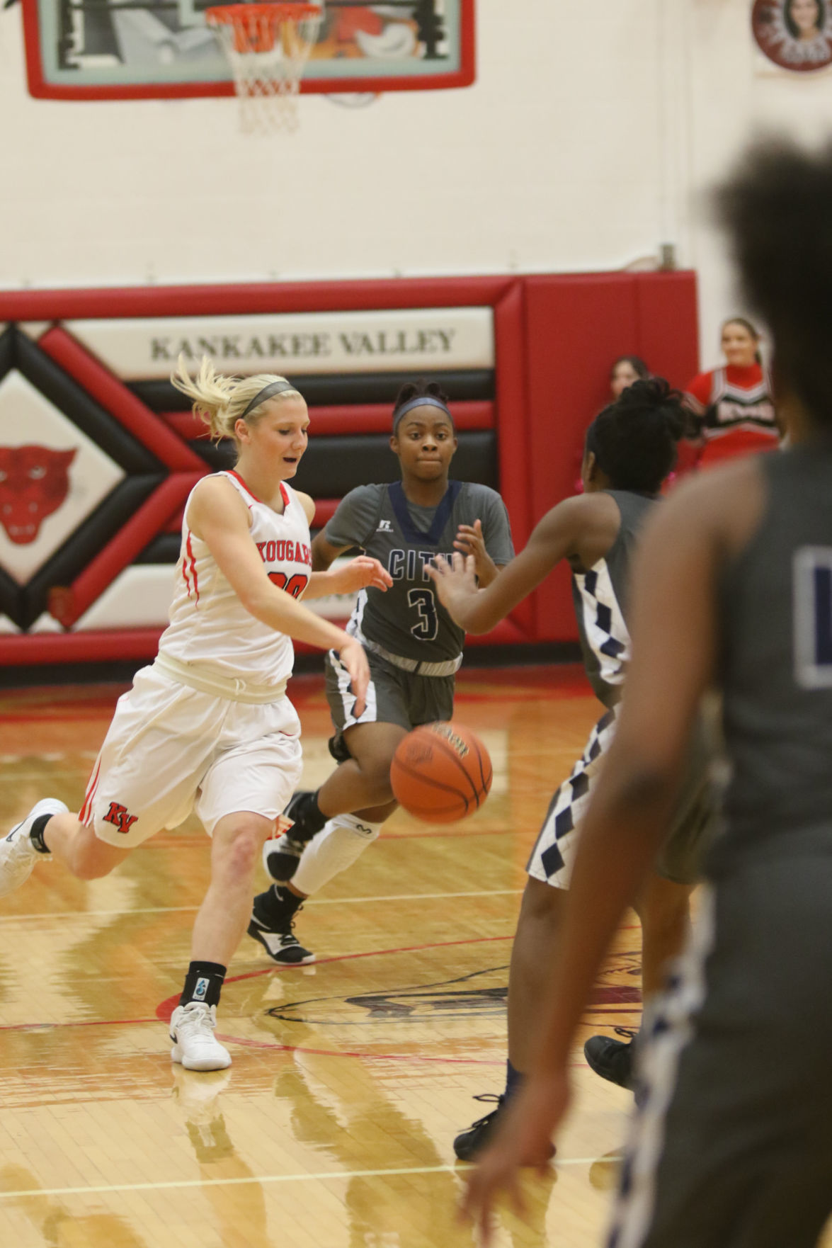 Gallery: Girls basketball sectional - Kankakee Valley vs Michigan City